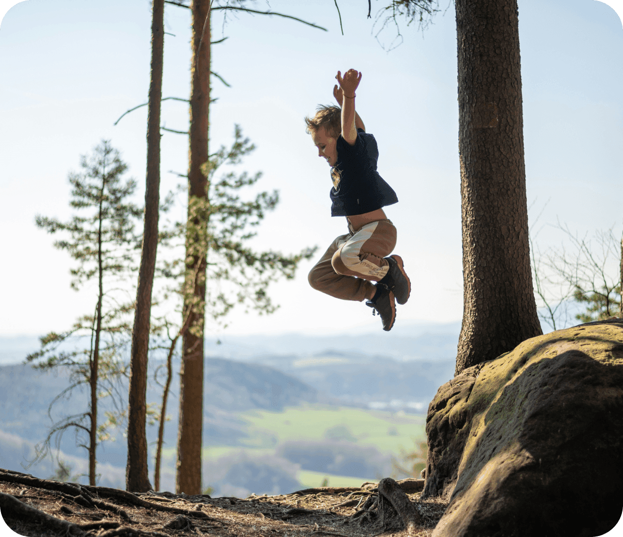Families gathering outdoors in a Citadel Garden village