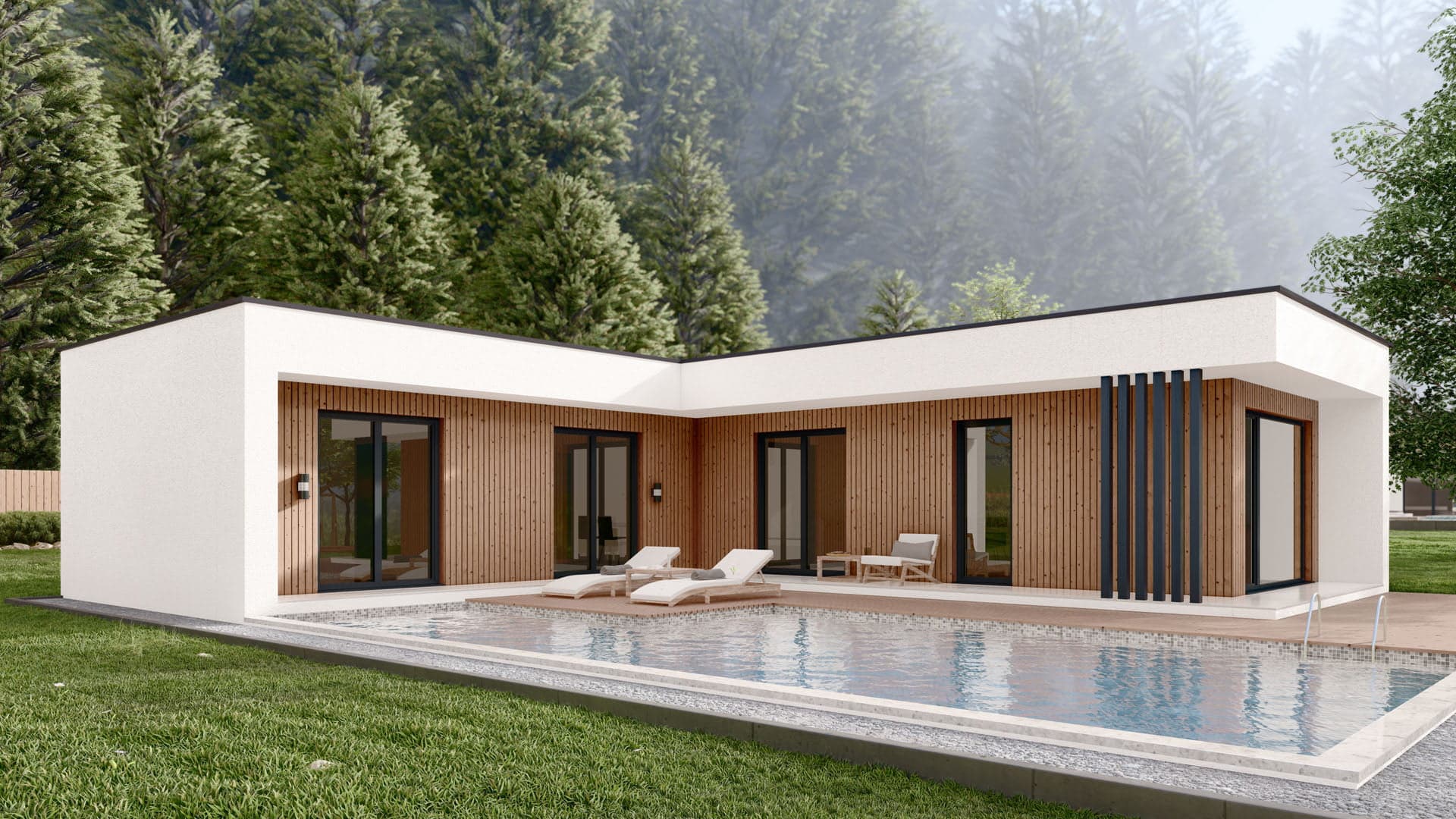 Bungalow in family resort